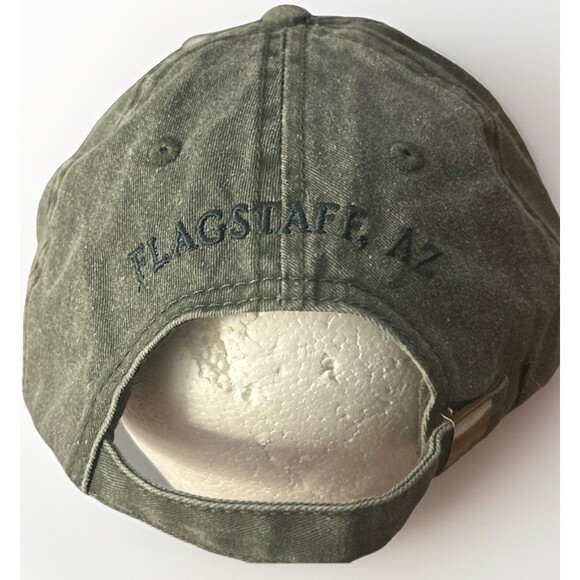 ECO Reptile Shirts Flagstaff Arizona Roadrunner Ball Cap Hat Green Adjustable - Picture 3 of 7